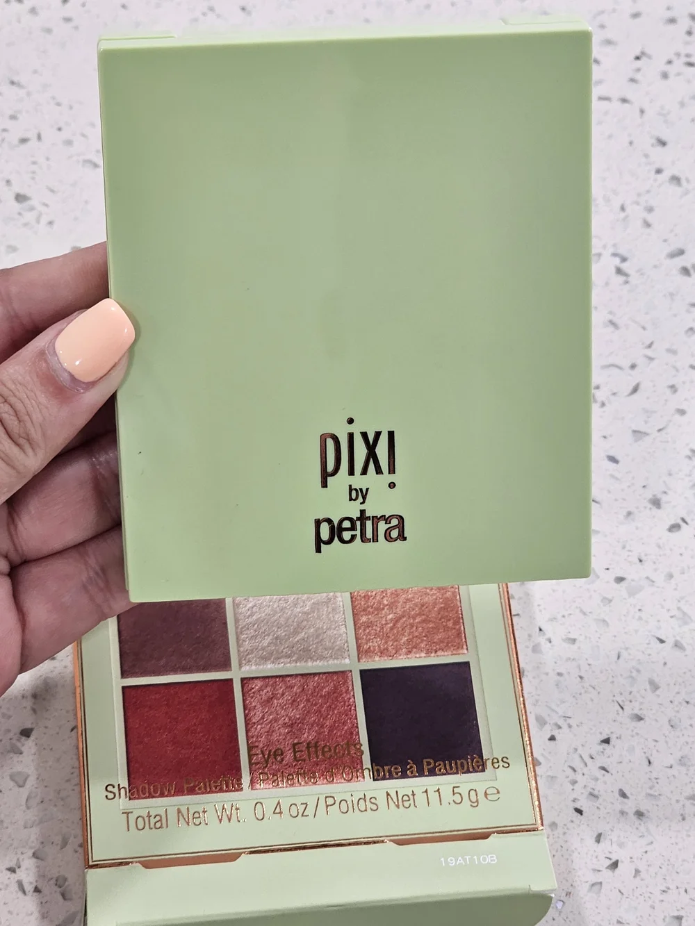 Pixi by Petra Warm Toned Eyeshadow Palette – Peach, Coral & Gold Shades